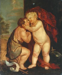 Baby Jesus and John the Baptist